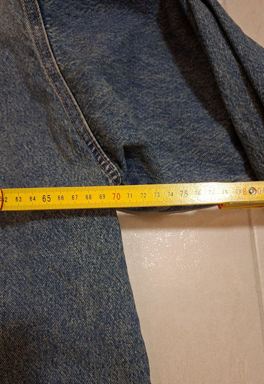 Giacche: Jeansjacke Oversize XXL, klassisch Denim – Usato da Schönenberg TG venduto da breiti12 7