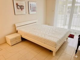 Premium Bett 160x200 Möbel Gamma neuwertig mit Nachttische
