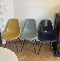 Vitra Eames Fiberglass Side Chair DSW dark x6