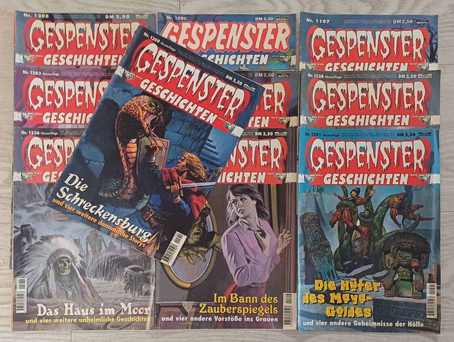 Fumetti: 10 Stk. GESPENSTER GESCHICHTEN Comic – Usato da Brittnau venduto da simionius