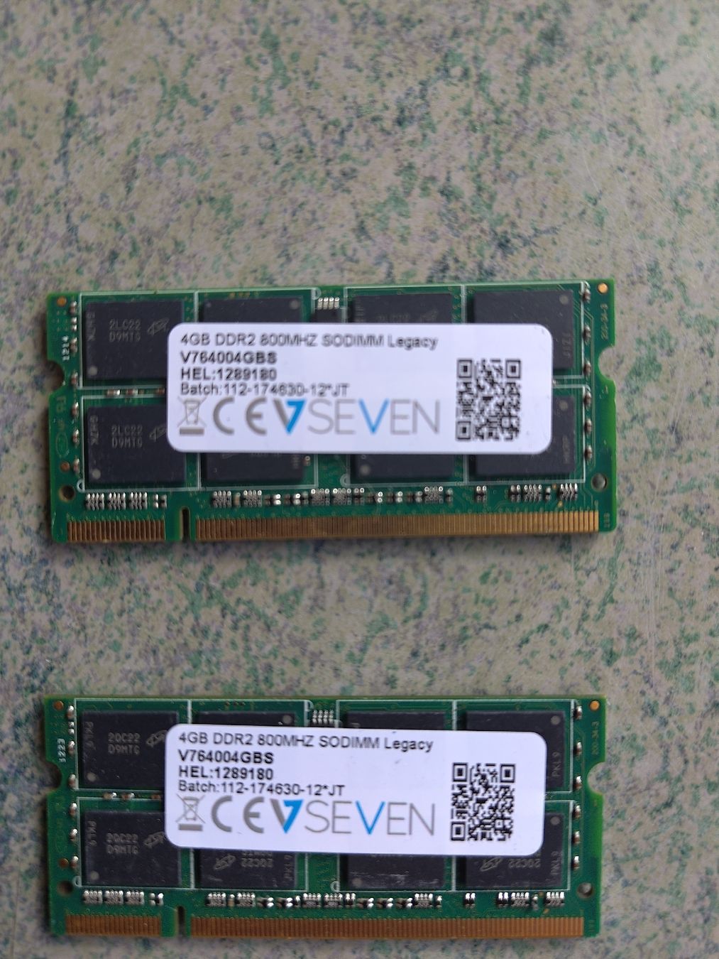 Memoria / RAM: 4GB DDR2 SO-DIMM Ram 2Stück – Usato da Raron venduto da hochheiliger