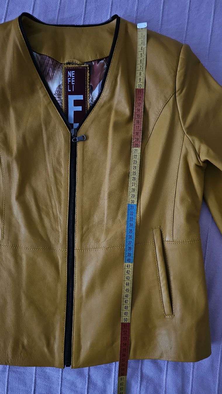 Giacche: Lederjacke Senfgelb – Nuovo (secondo la descrizione) da Steinmaur venduto da Kiki_m240 4