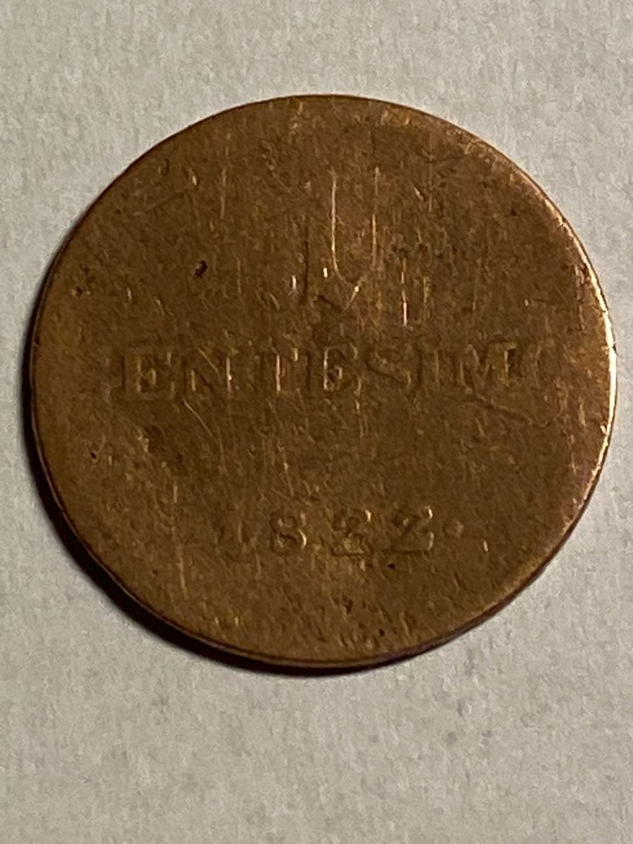 Tutti le monete: Regno Lombardo Veneto, 1ct 1822 – Usato da Corsier-sur-Vevey venduto da Ginoarturo 1