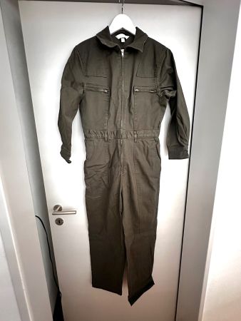 JUMPSUIT / OVERALL VON H&M GRÖSSE M / KAKI-BRAUN