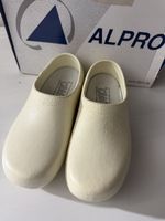 ALPRO Clogs Sabots T36 blanc confort semelle en liège neuf