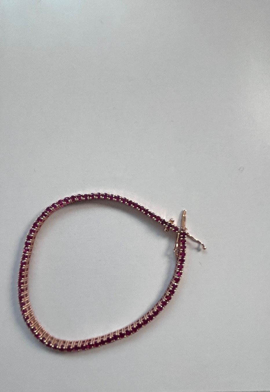 Bracciali & Braccialetti: Rubin Tennisarmband – Nuovo e nell'imballaggio originale da Uetikon am See venduto da Corsano 2
