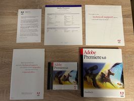 Adobe Premiere 6.0 Software mit Handbuch CD NEU