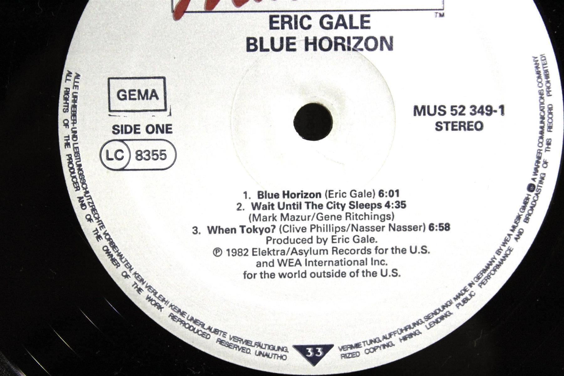 Dischi in vinile: ERIC GALE: Blue Horizon – Usato da Bern venduto da kultiges 6