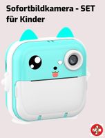 Cooles Kinder Sofortbildkamera-SET mit integriertem Drucker