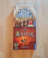 2 Brettspiele Set : Die Tore der Welt/Die Legenden von Andor