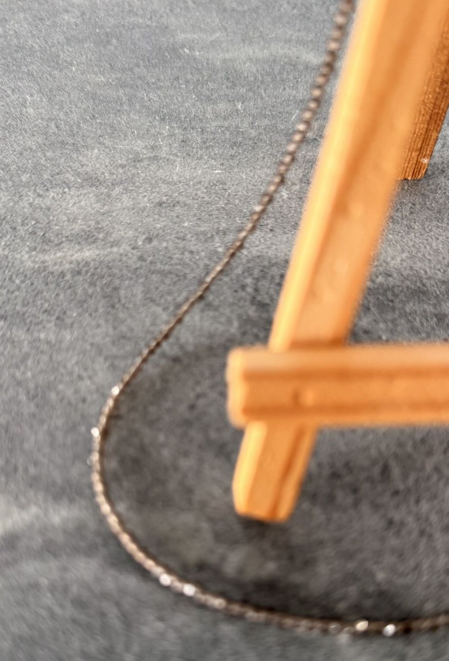 Catenine: Edelstein Rauchquarz Kette 41 cm – Usato da Lommis venduto da manmarmi 5