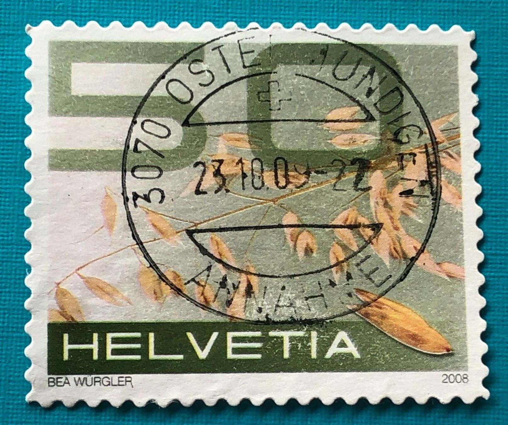 Alle Briefmarken: Nr.1282 mit VollStempel Ostermundigen – Gebraucht aus Aarau von Billa007