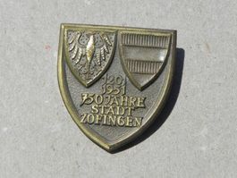 Abzeichen Zofingen AG Jubiläum 1201-1951