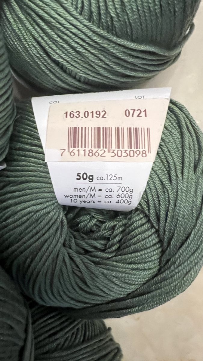 Lang Yarns Lana: 7 Bobbel Lang Garn Golf – Nuovo e nell'imballaggio originale da Zürich venduto da Raudele 2