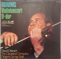 Brahms – Violinkonzert D-dur (LP, David Oistrach / Szell)