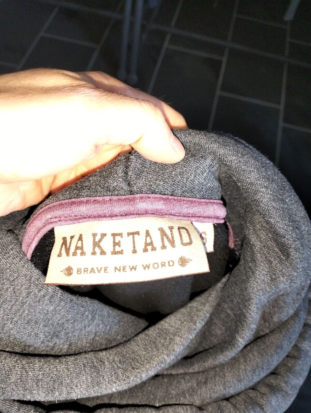 Naketano Pullover & Sweatshirts: Naketand Kapuzenpullover, Grau, Grösse S, Top Zustand! – Neu (gemäss Beschreibung) aus Biberstein von s_c_26fn 2