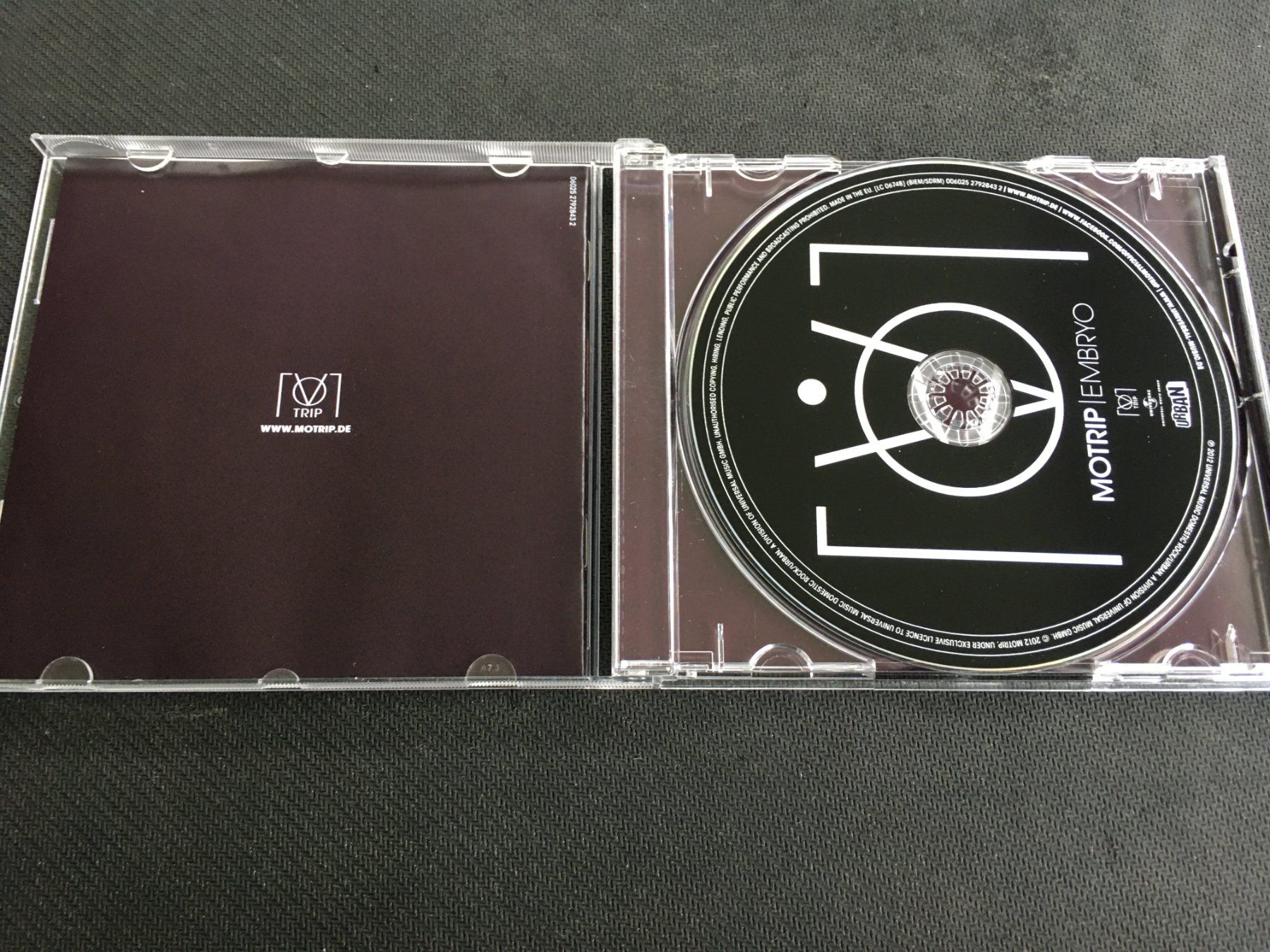 CD: Motrip - Embryo -CD- – Usato da St.Gallen venduto da MedienJoe 1