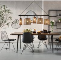 Exklusiver KARE Design Esstisch aus Massivholz