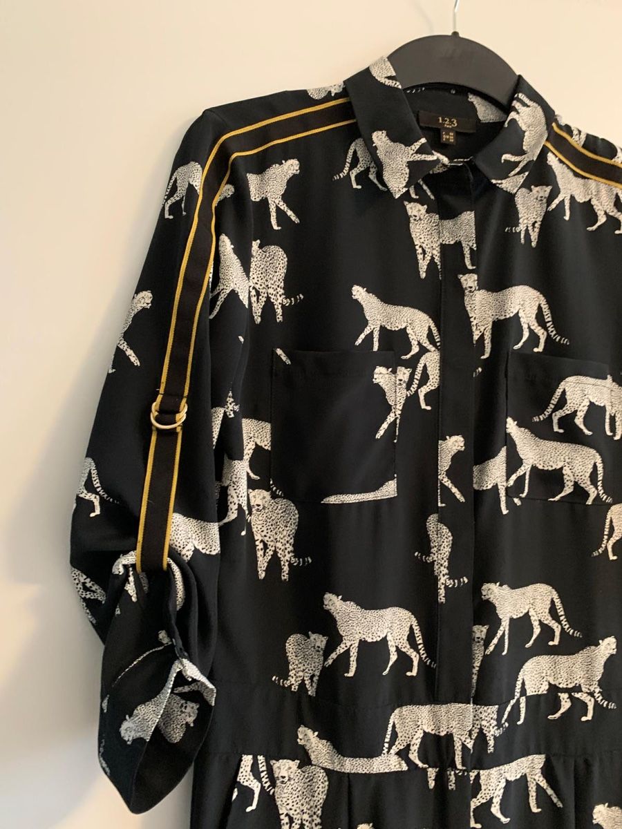 Jumpsuits: Combinaison 1.2.3 Paris, taille 36, motif léopard chic – Neu (gemäss Beschreibung) aus Sion von tchana77 4