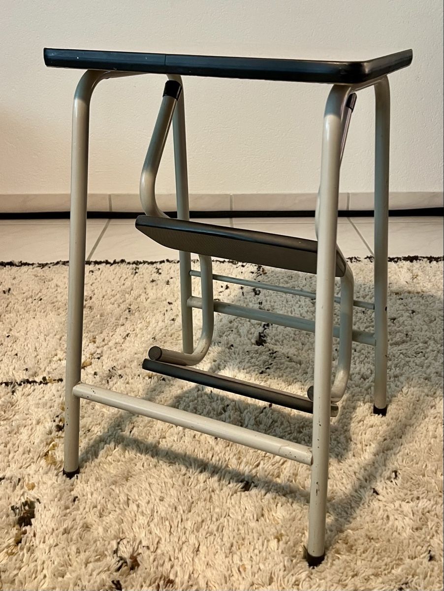 Sgabelli: Mid Century Kelko 3 Tritt Hocker Tritthocker-Trittleiter – Usato da Hunzenschwil venduto da Madachica 7