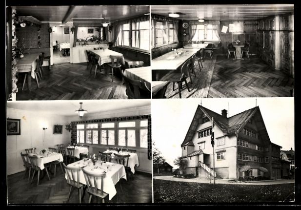Cartoline postali: Wald /AR, Gasthaus und Pension Harmonie, – Usato da Berlin venduto da bartko-reher