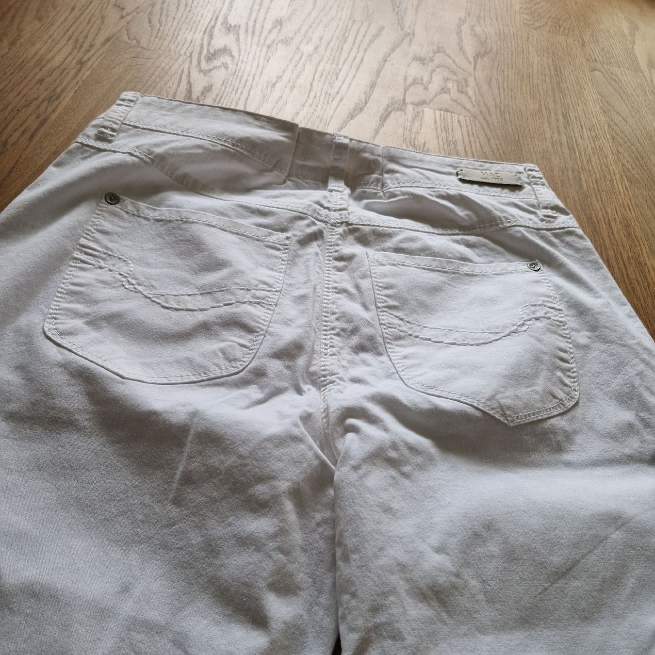 Hosen: MAC Damenhose, weiss, Gr. 36, Sommerlook – Gebraucht aus Nendeln von witr_gliabt 7