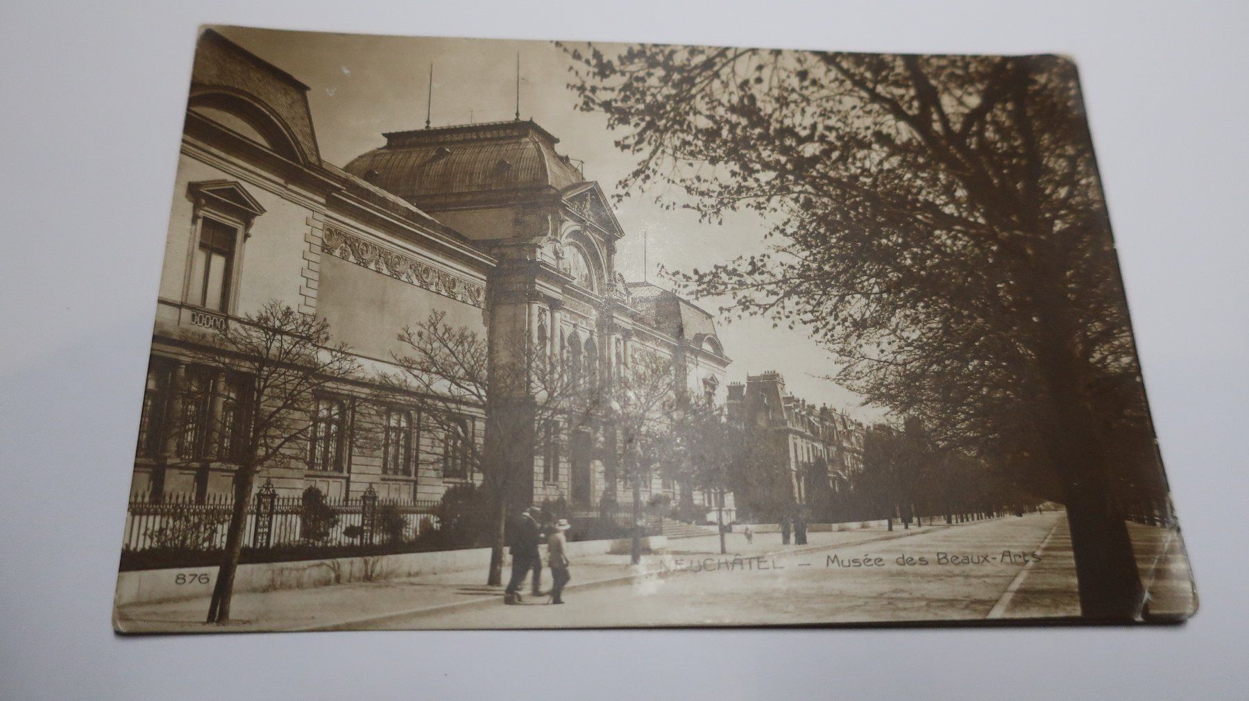 Cartoline postali: Neuchâtel le musée des Beaux-Arts  1921 – Usato da Cormoret venduto da Pascalll2001 1