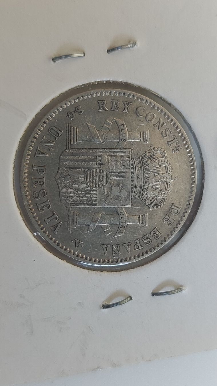 Tutti le monete: Spanien 1 Peseta 1899 (W4) – Usato da Neuenhof venduto da bro_9zsg 1