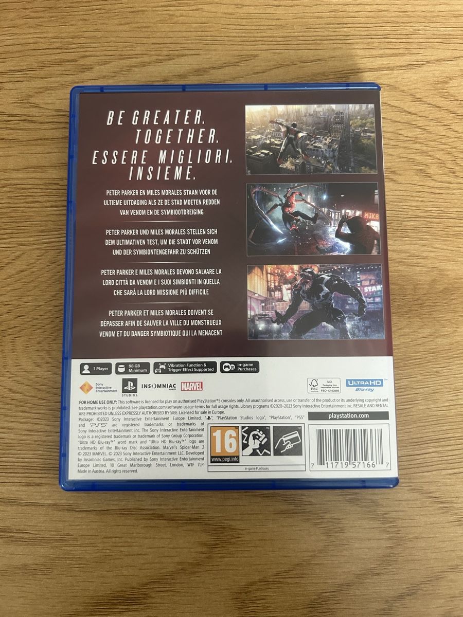 Jeux: Play station 5 disc + jeu – D'occasion à Morges par Tx-20 7