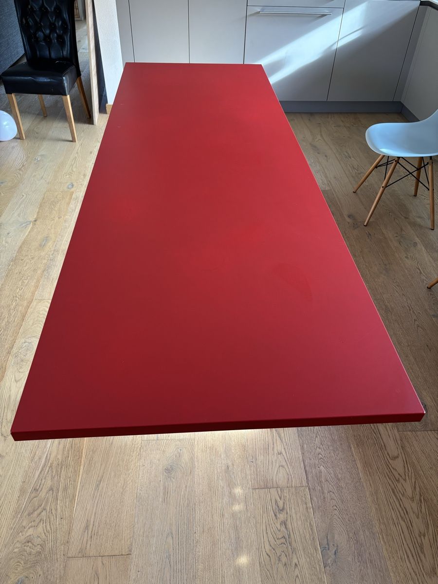 Schaffner Tavoli: Tavolo Schaffner rosso 240x80 – Usato da Gordevio venduto da sasmuele1092 9