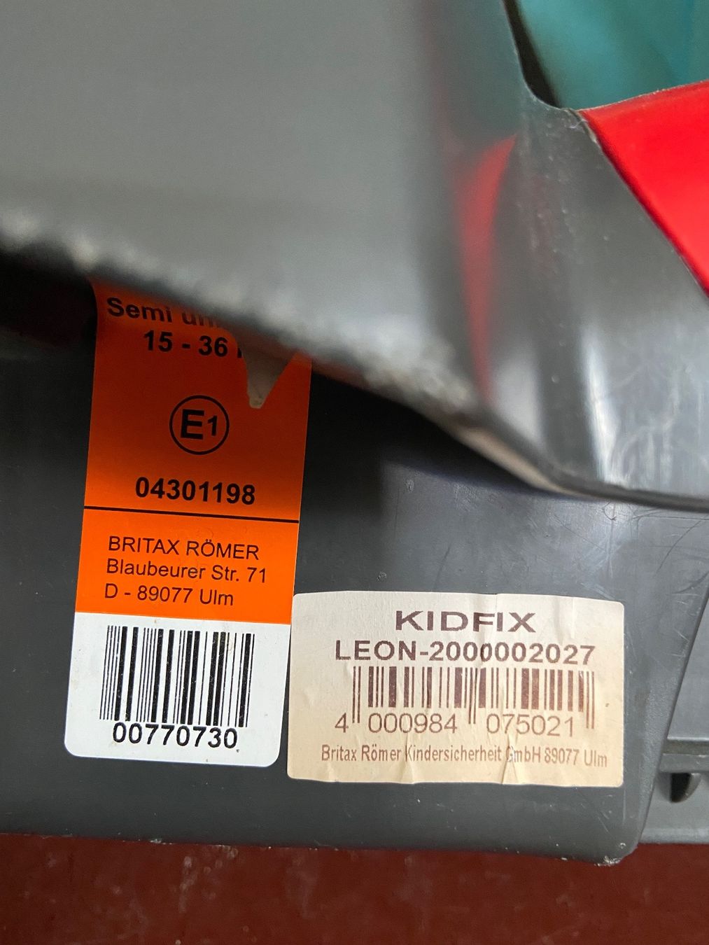 Britax Römer Auto-Kindersitze: Römer Kidfix – Gebraucht aus Galgenen von Hawaii021 5