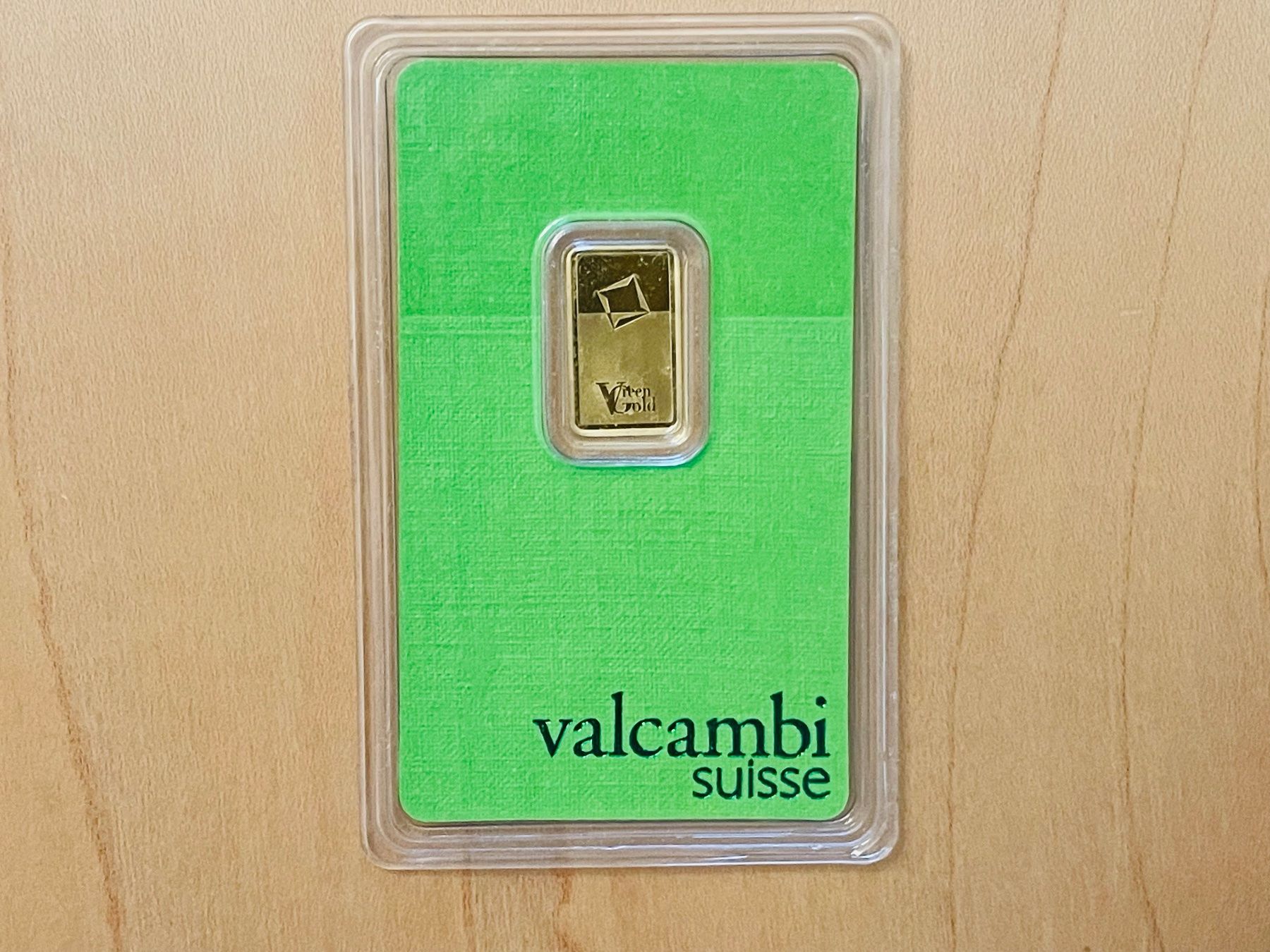 Metalli preziosi: 2.5g Valcambi - Nr. 488 - Feingold 999.9 – Nuovo e nell'imballaggio originale da Weinfelden venduto da Potz-Millione