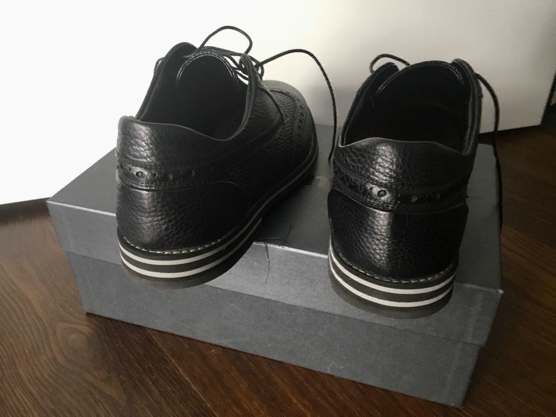 Herrenschuhe: Baldinini black lace up shoes – Neu (gemäss Beschreibung) aus Basel von 18Inspiration 2