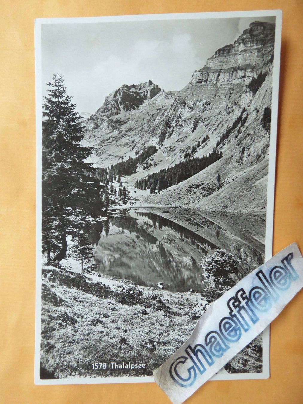 Cartes postales: Thalalpsee – D'occasion à Zürich par Chaeffeler