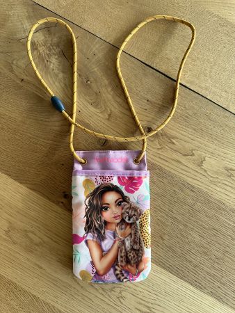 Top Model Handy Tasche mit Umhängeband, wie neu!