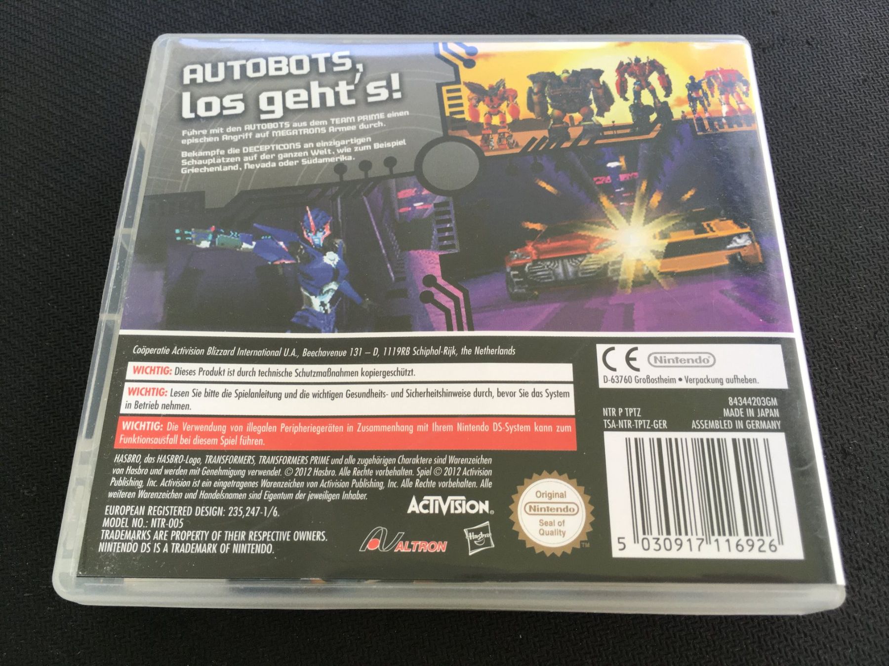 Nintendo Giochi: Tranformers Prime - Nintendo DS – Usato da St.Gallen venduto da Punktchen01 1