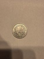 pièce argent 1chf 1958