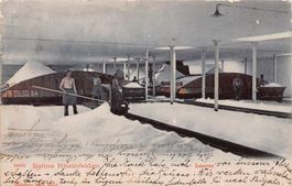 Saline Rheinfelden, Inneres, koloriert, gelaufen 1905