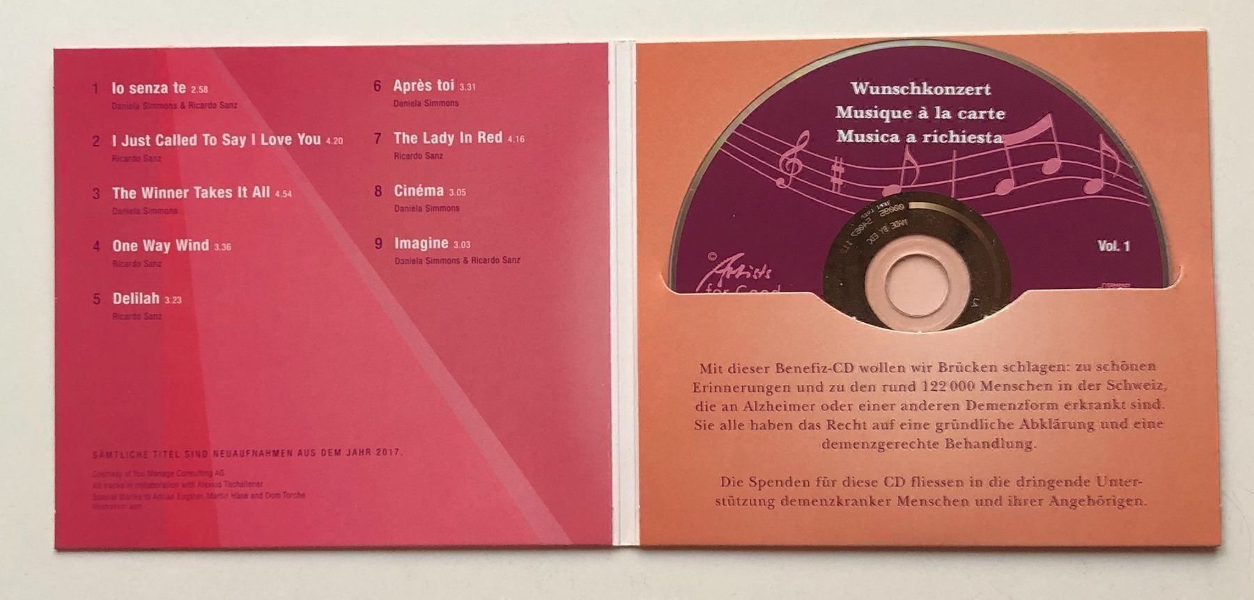 CDs: Wunschkonzert Vol. 1 / Unverg. Erinner. – Gebraucht aus Näfels von rottabi 2