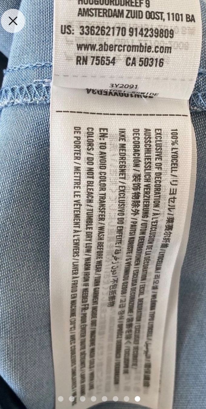 Hollister Camicette: HOLLISTER  Jeansbluse in Gr. L – Usato da Rüttenen venduto da Marianne22121970 6