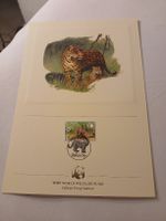 WWF Belize - Carte avec timbre Jaguar, édition limitée