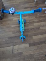 Kinderroller blau mit Klingel guter Zustand