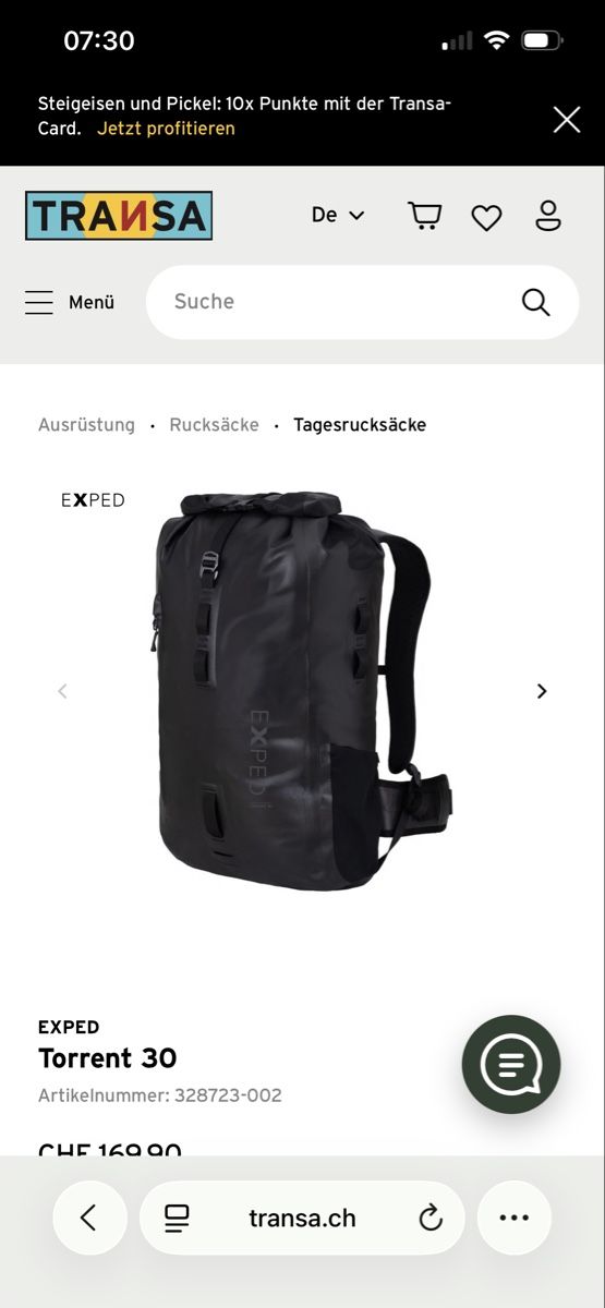 Exped Zaini: Exped Rucksack 30L – Nuovo (secondo la descrizione) da Zürich venduto da fiiiona