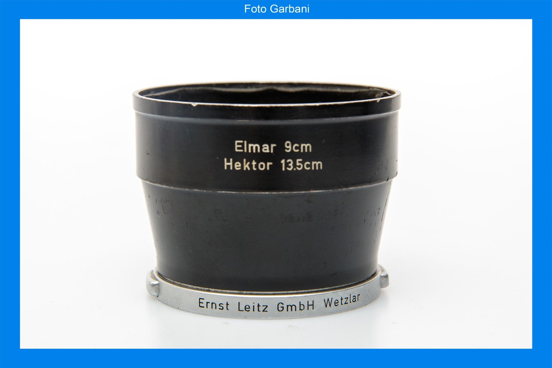 Leica Obiettivi: Leica paraluce per Elmar 9cm e Hektor 13.5cm – Usato da Muralto venduto da FotoGarbani
