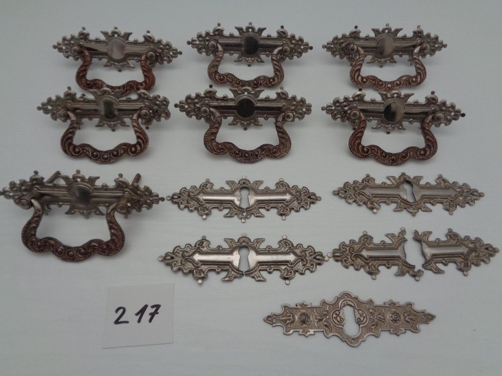 7 Alte Biedermeier Schubladen Griffe Gebraucht In Chur F r CHF 120 