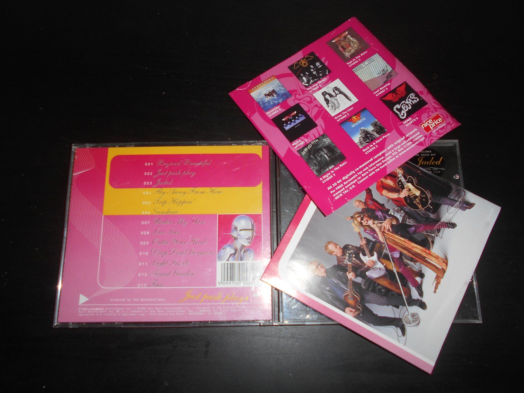 CD: Aerosmith – Just Push Play / 2001 – Usato da Aarberg venduto da witchhunter01 1