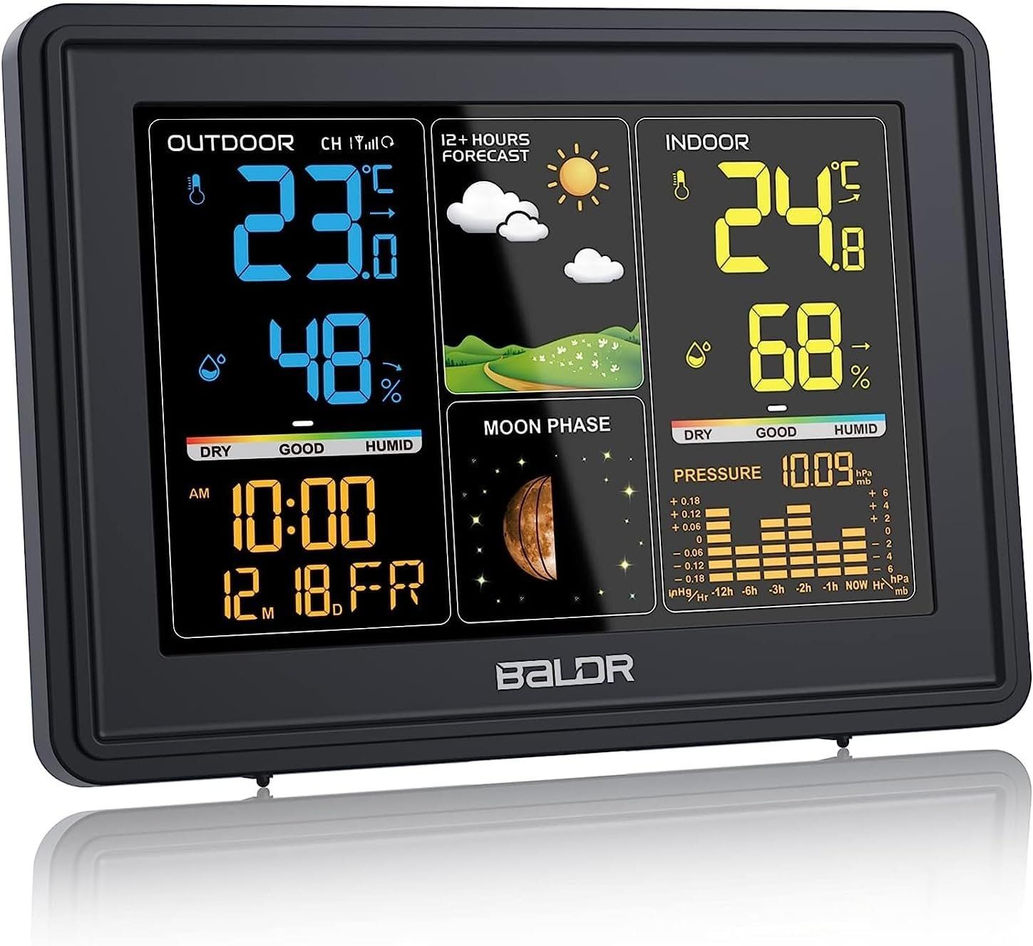 Altro per la casa: Wetterstation Funk Aussensensor Digital Farbdisplay Innen – Nuovo e nell'imballaggio originale da Hundwil venduto da pac_6jh8