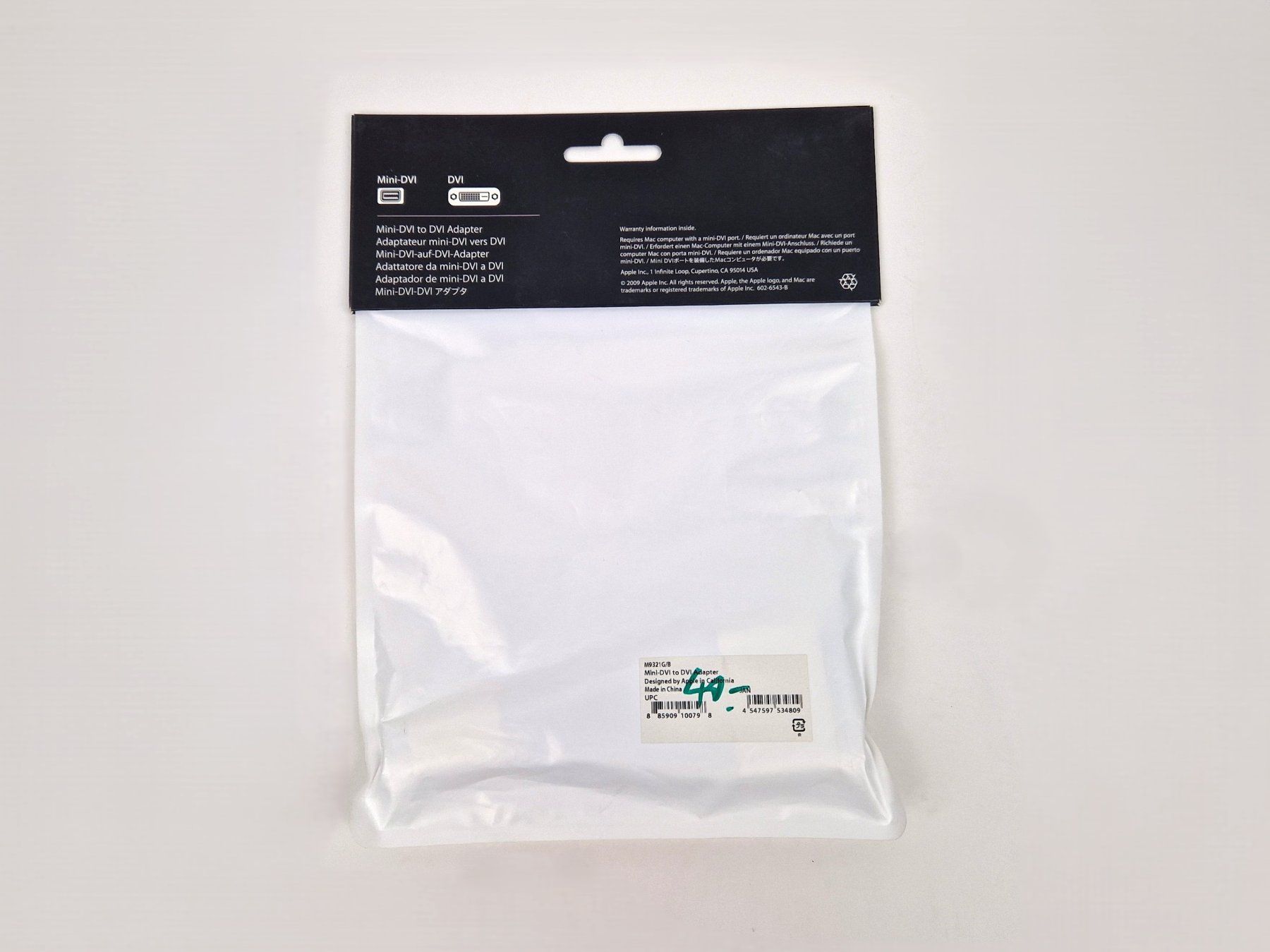 Apple Laufwerke & Adapter: Apple Mini-DVI to DVI Adapter – Neu (gemäss Beschreibung) aus Basel von Restwert_Basel 1