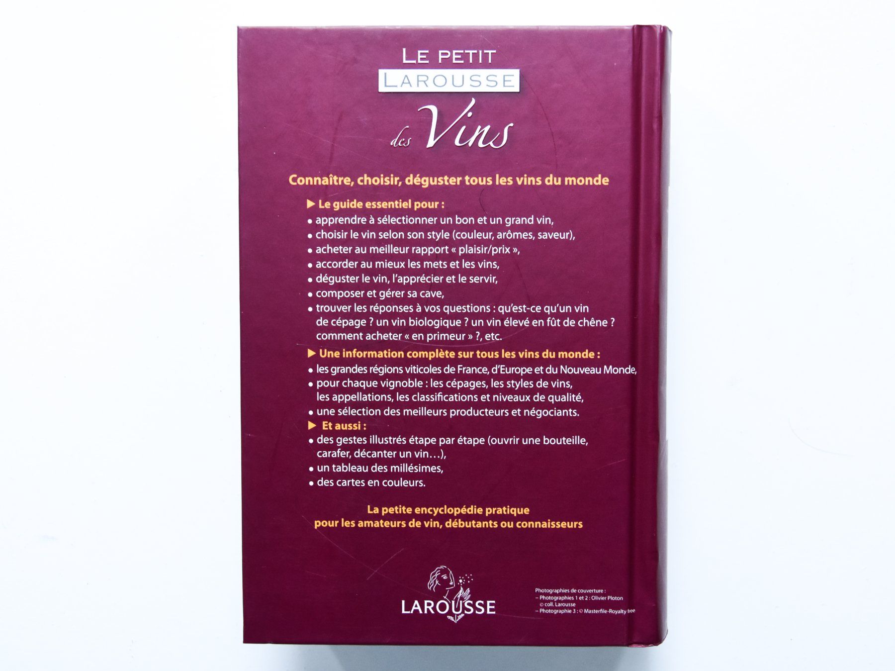 Libri: Le Petit Larousse des Vins – Nuovo (secondo la descrizione) da Belmont-sur-Yverdon venduto da bichet02 1
