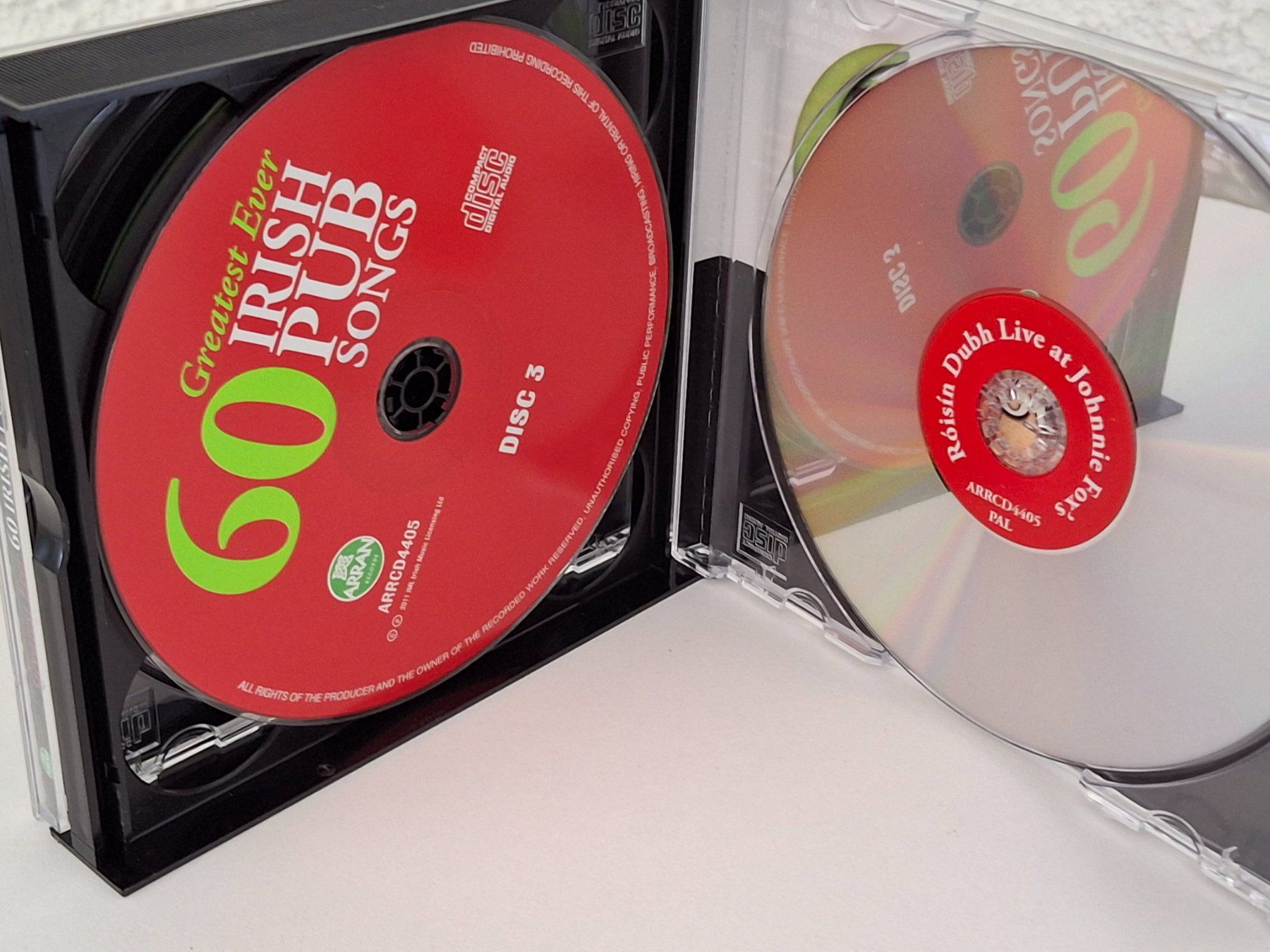 CD: 3CD + DVD  60 Irish Pub Songs – Usato da Aarberg venduto da Jackup1 4